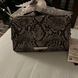 Kendall and Kylie small snake print purse